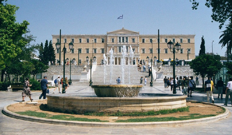 Lịch Sử Của Quảng Trường Syntagma, Athens
