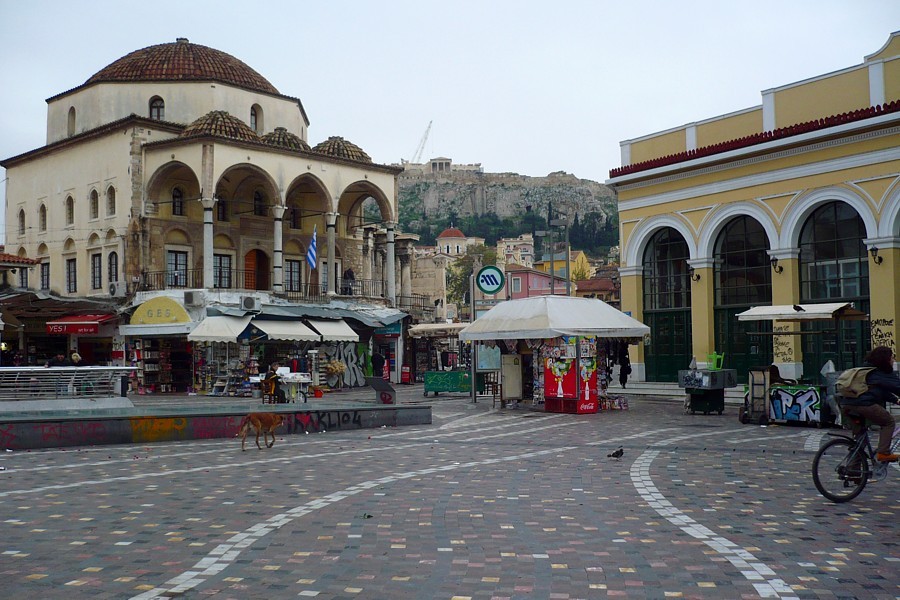 Khám phá quảng trường monastiraki - Athens